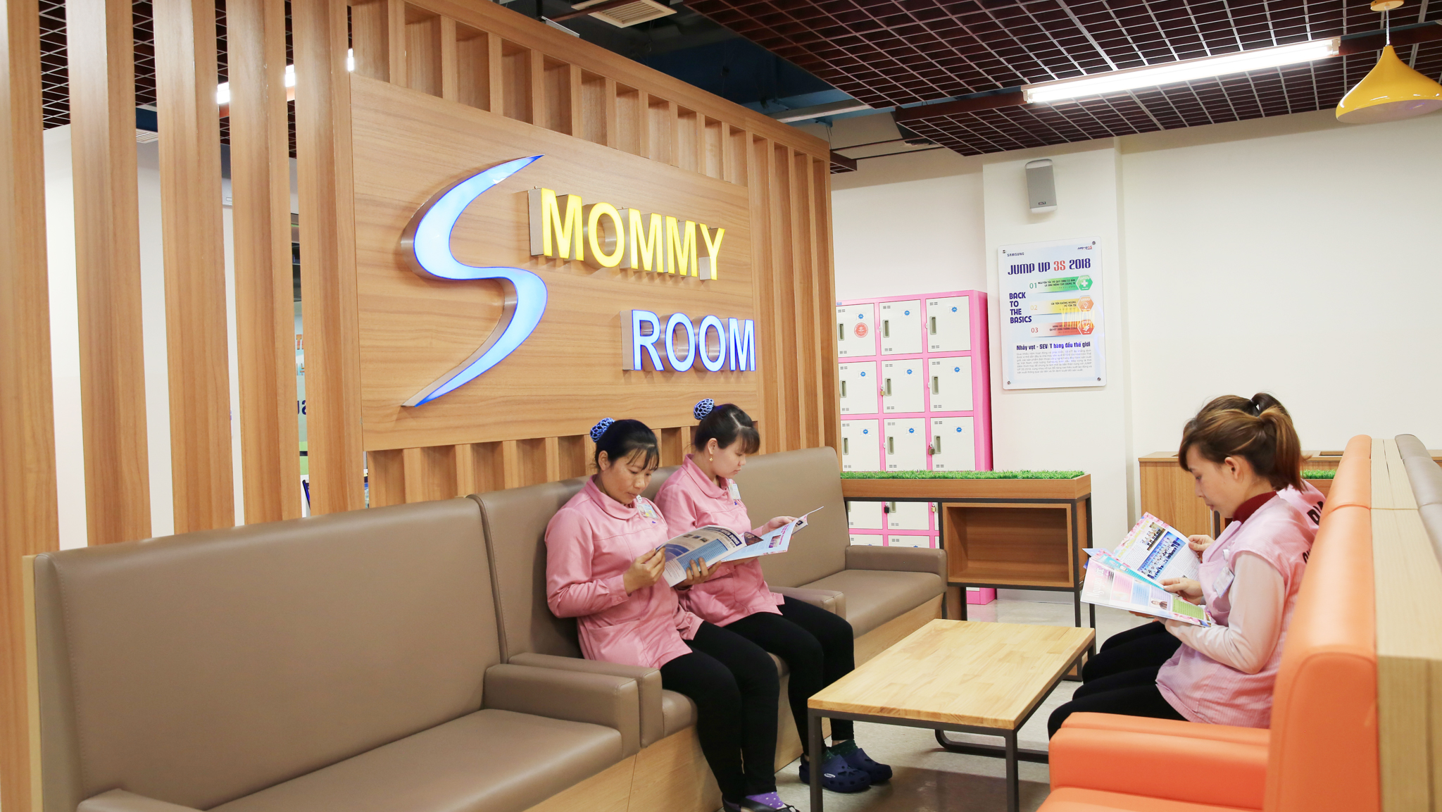 Mommy room - Nơi nghỉ ngơi và trao đổi kiến thức cho nhân viên mang thai và nuôi con nhỏ